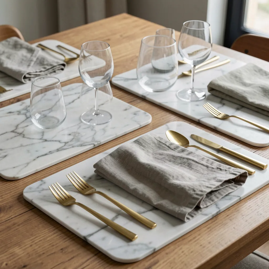 Natural lighting table setting